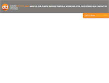 Tablet Screenshot of davidtaylordesign.com